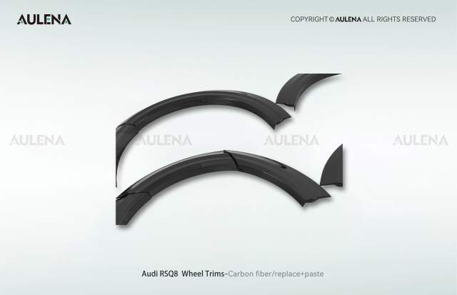 Audi RSQ8 Aulena Design dry carbon performance Wheel Trims
