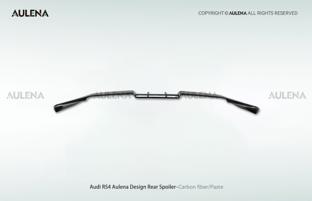 Audi RS4 Aulena Design dry carbon performance Rear Spoiler