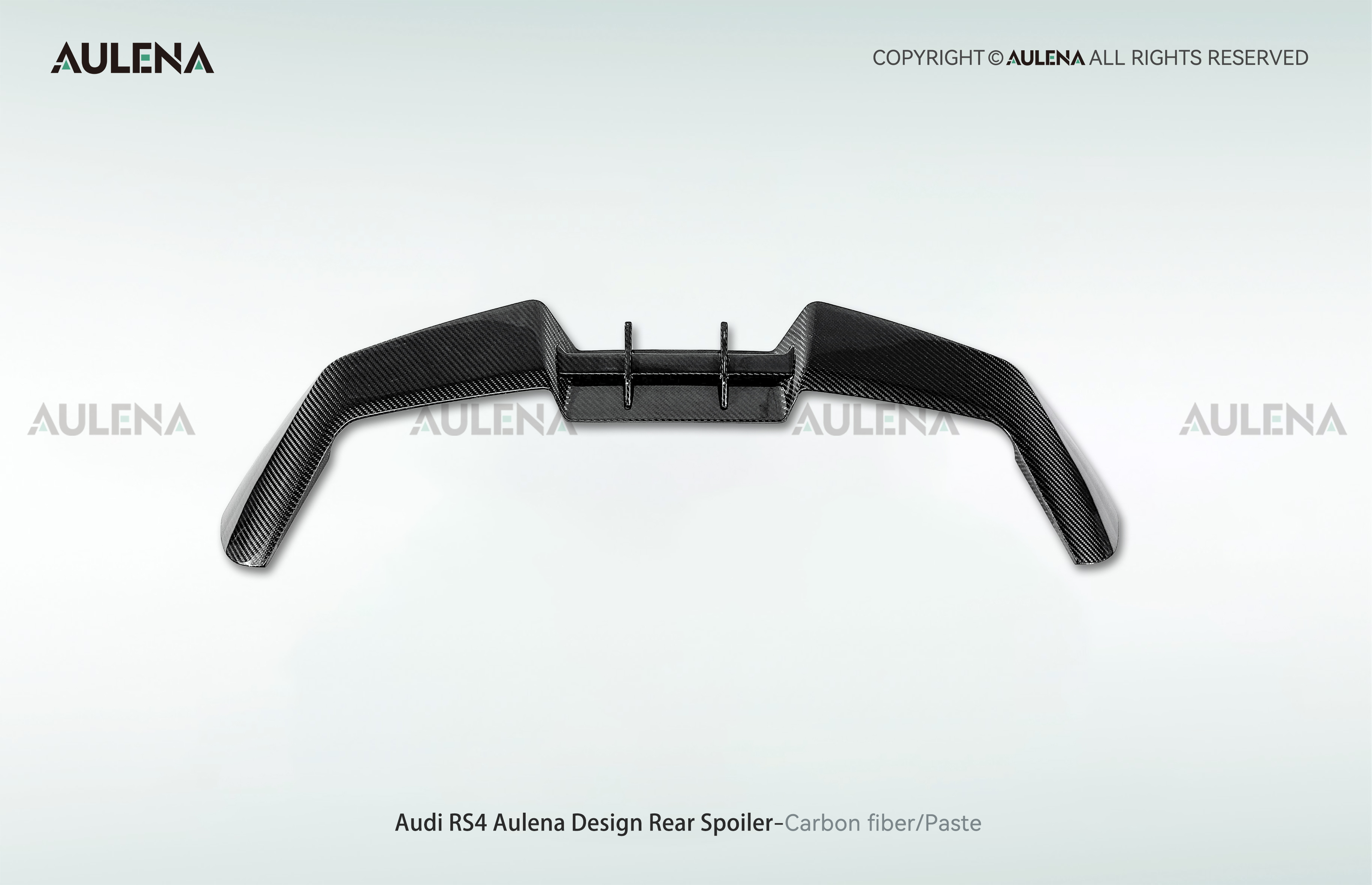 Audi RS4 Aulena Design dry carbon performance Rear Spoiler