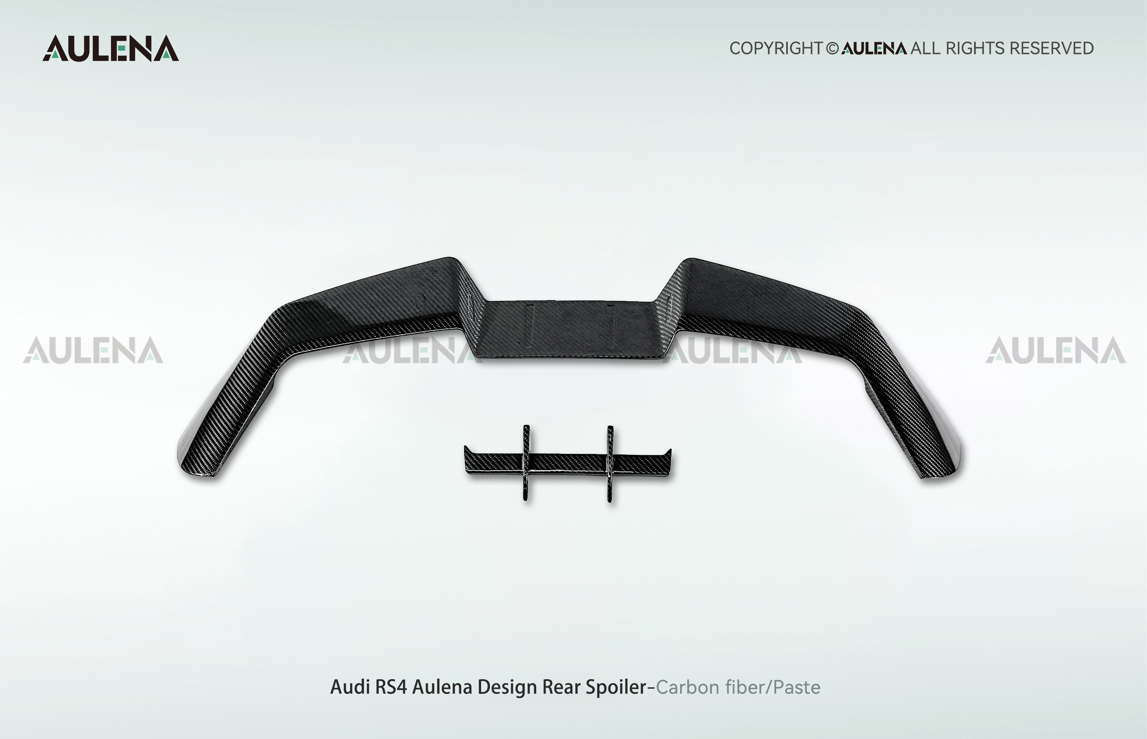 Audi RS4 Aulena Design dry carbon performance Rear Spoiler