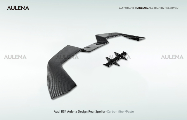 Audi RS4 Aulena Design dry carbon performance Rear Spoiler