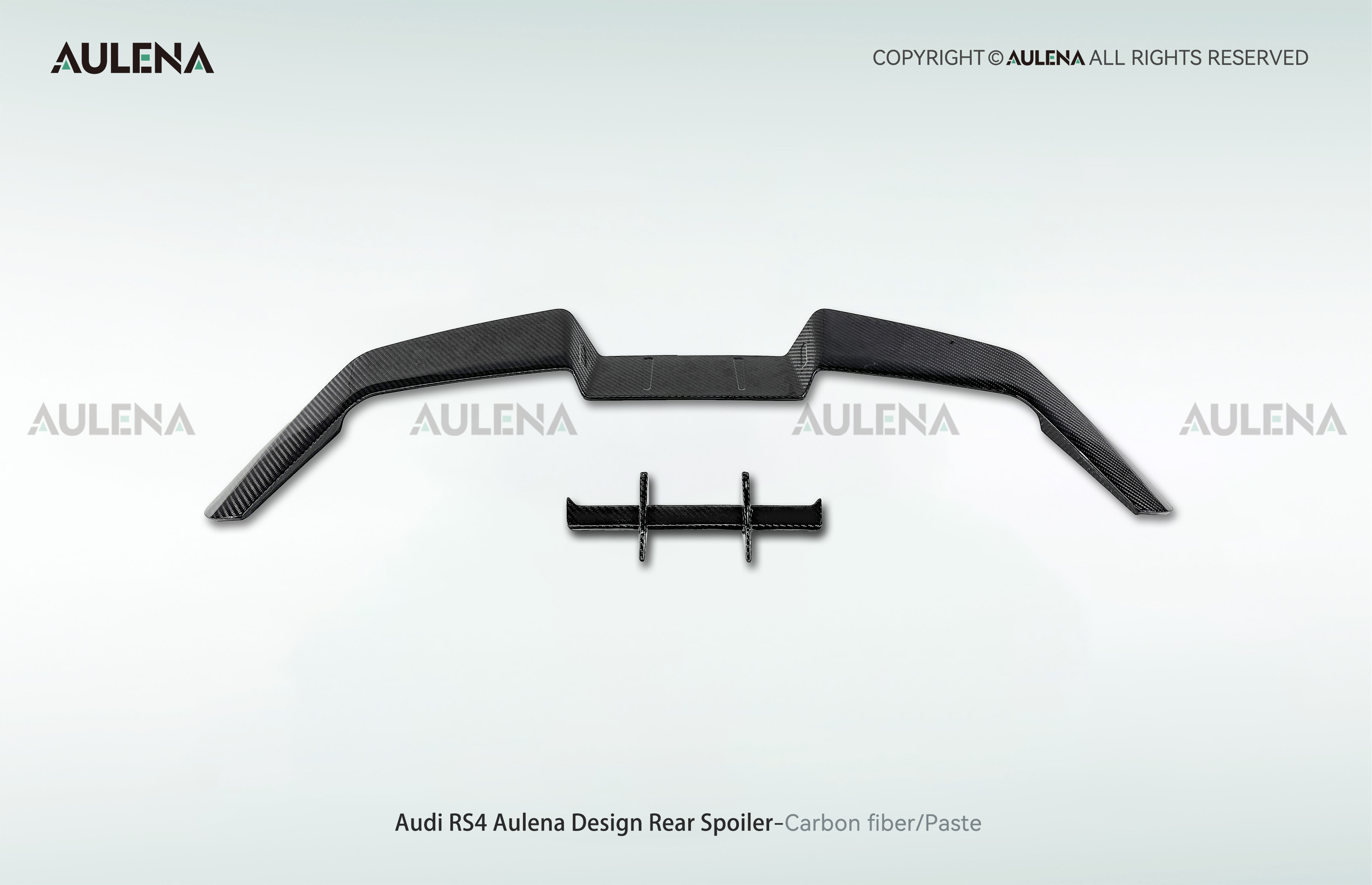 Audi RS4 Aulena Design dry carbon performance Rear Spoiler