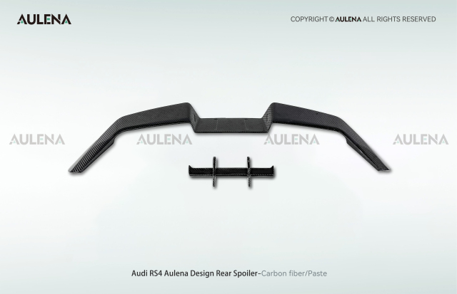 Audi RS4 Aulena Design dry carbon performance Rear Spoiler