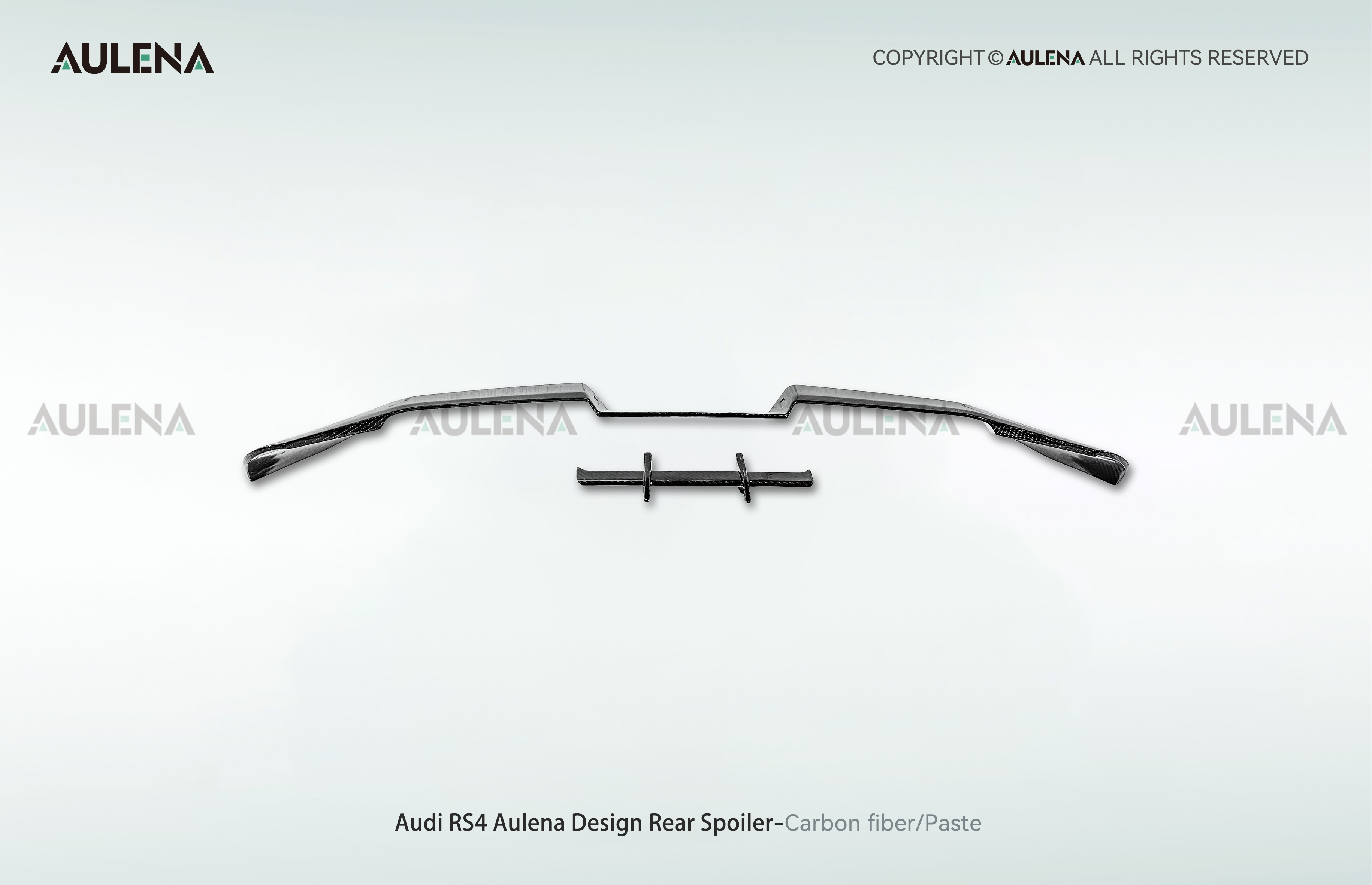 Audi RS4 Aulena Design dry carbon performance Rear Spoiler