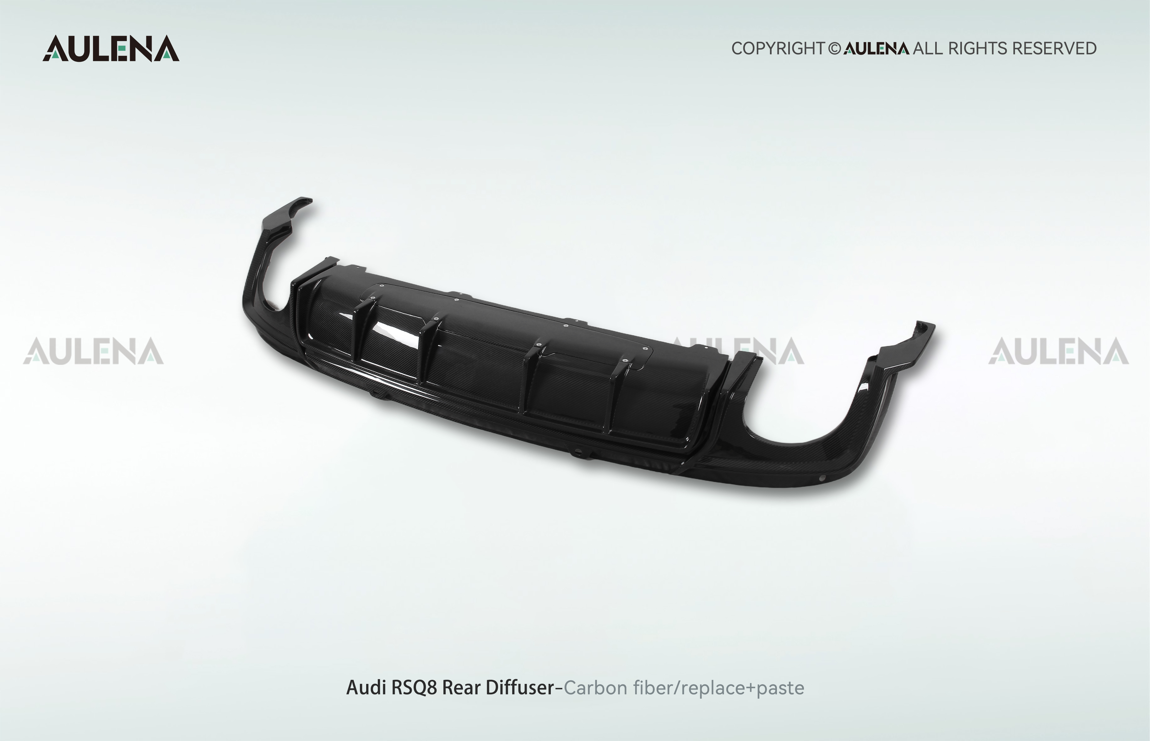 Audi RSQ8 Aulena Design dry carbon performance Rear Diffuser