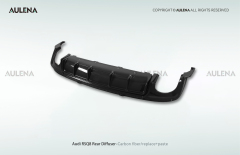 Audi RSQ8 Aulena Design dry carbon performance Rear Diffuser