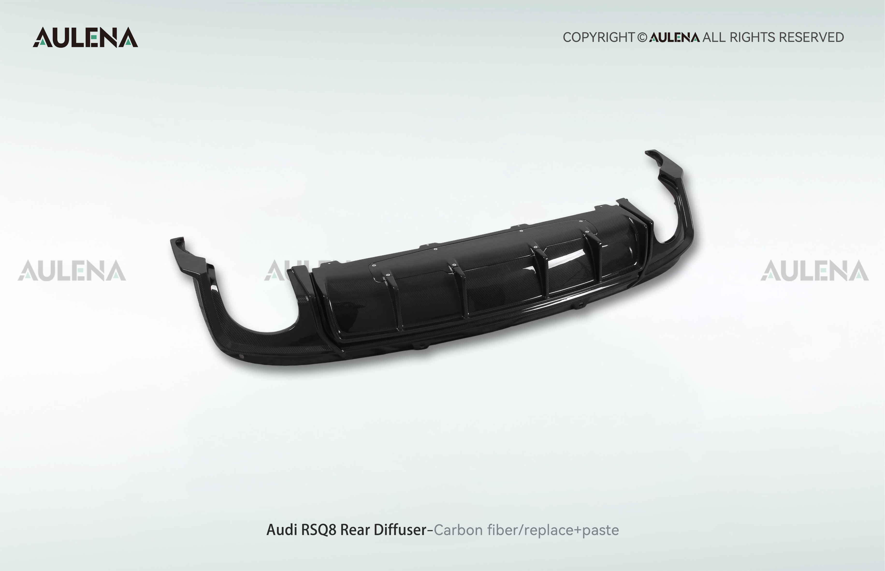Audi RSQ8 Aulena Design dry carbon performance Rear Diffuser