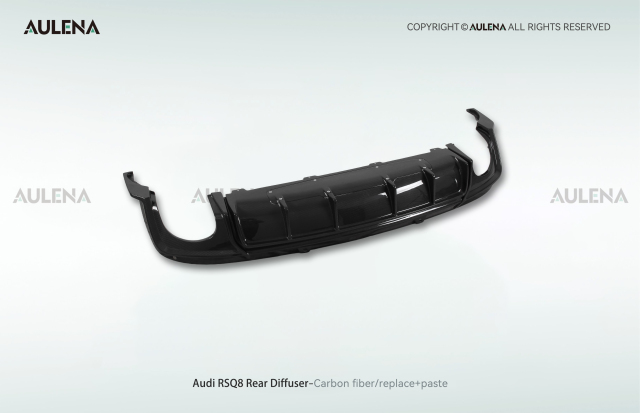 Audi RSQ8 Aulena Design dry carbon performance Rear Diffuser