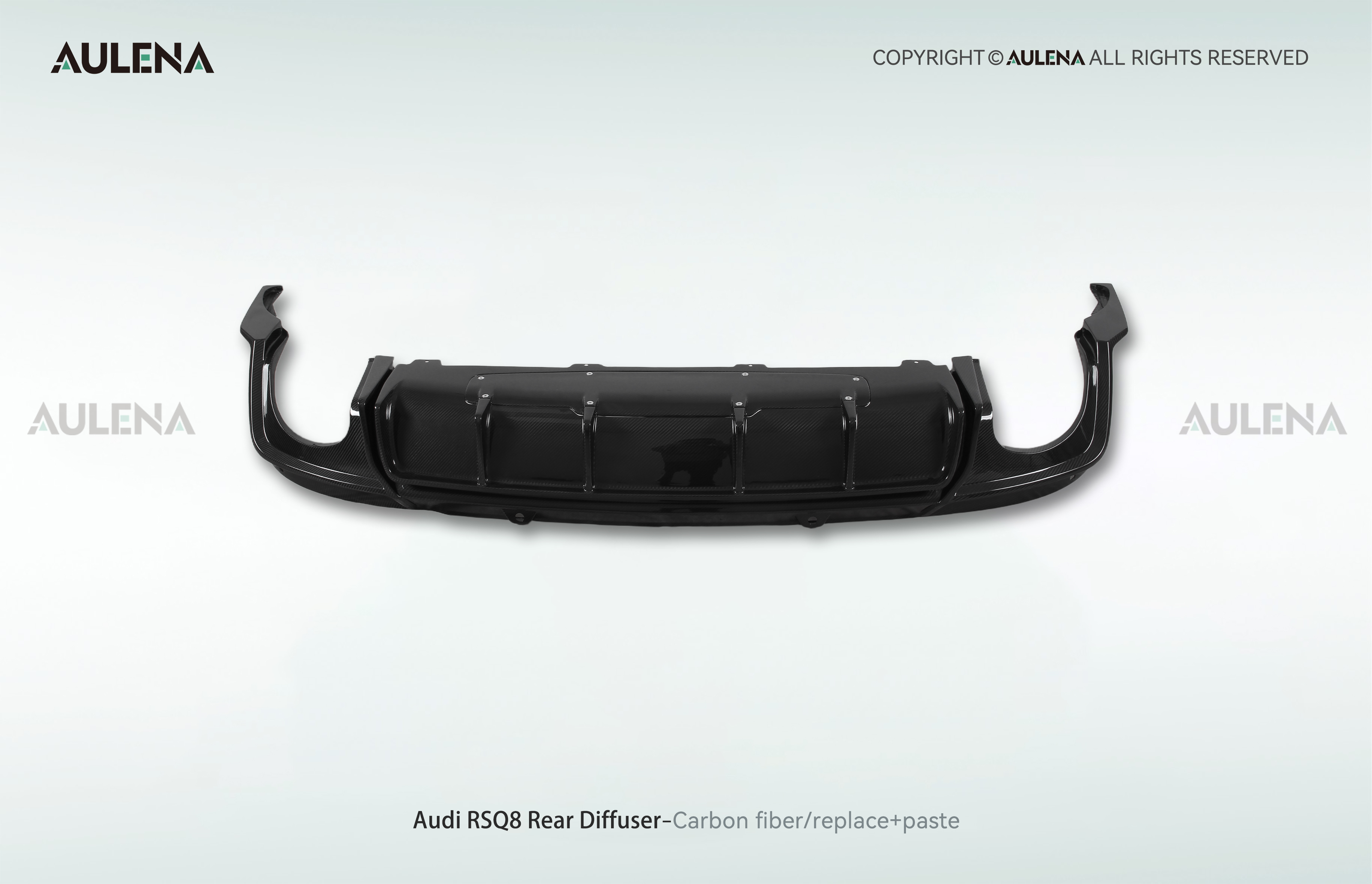 Audi RSQ8 Aulena Design dry carbon performance Rear Diffuser
