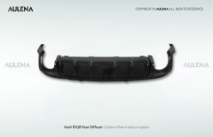 Audi RSQ8 Aulena Design dry carbon performance Rear Diffuser