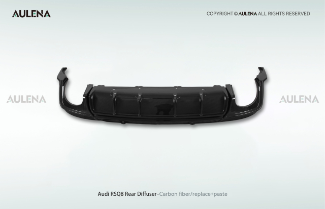 Audi RSQ8 Aulena Design dry carbon performance Rear Diffuser