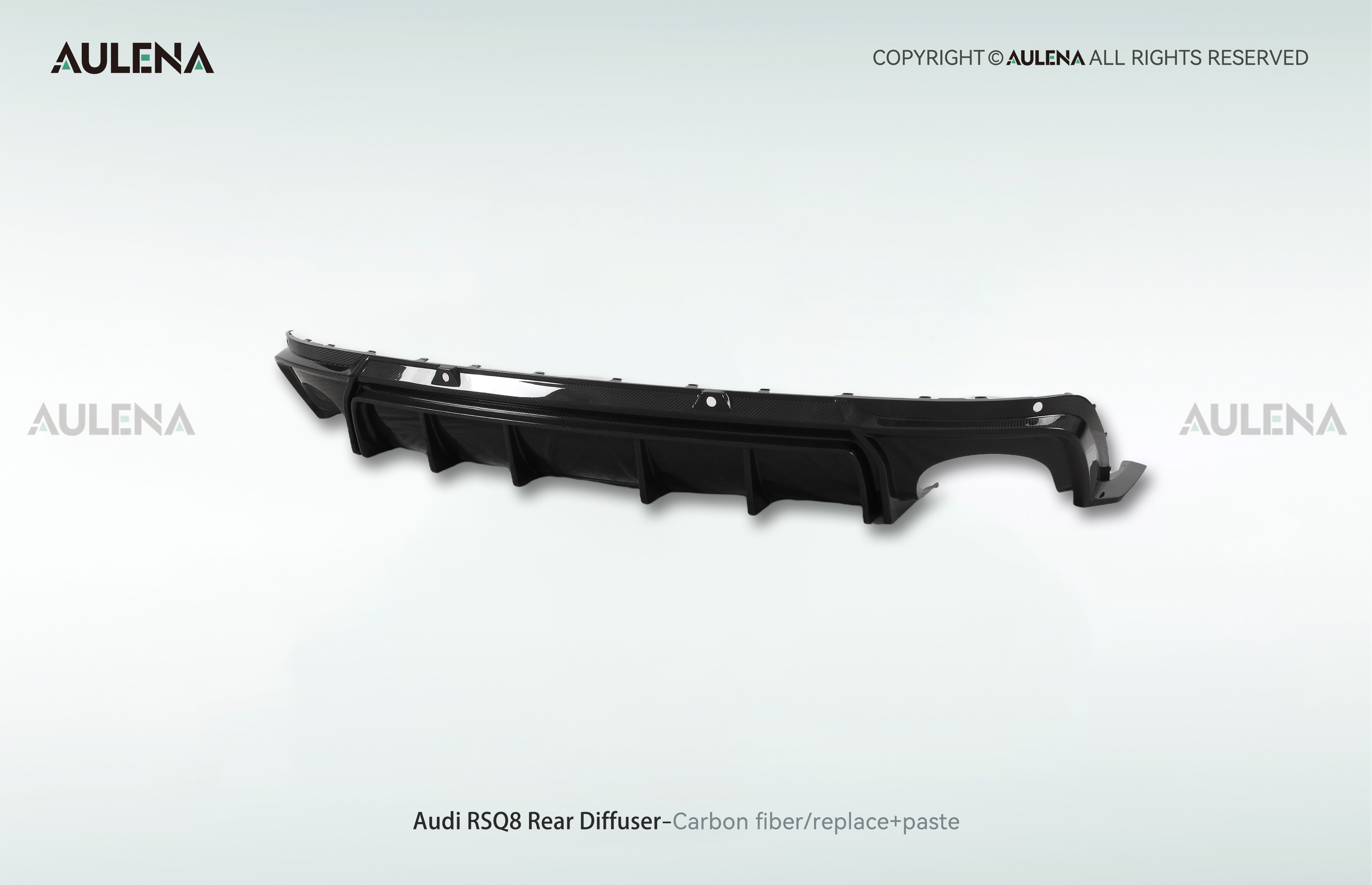Audi RSQ8 Aulena Design dry carbon performance Rear Diffuser