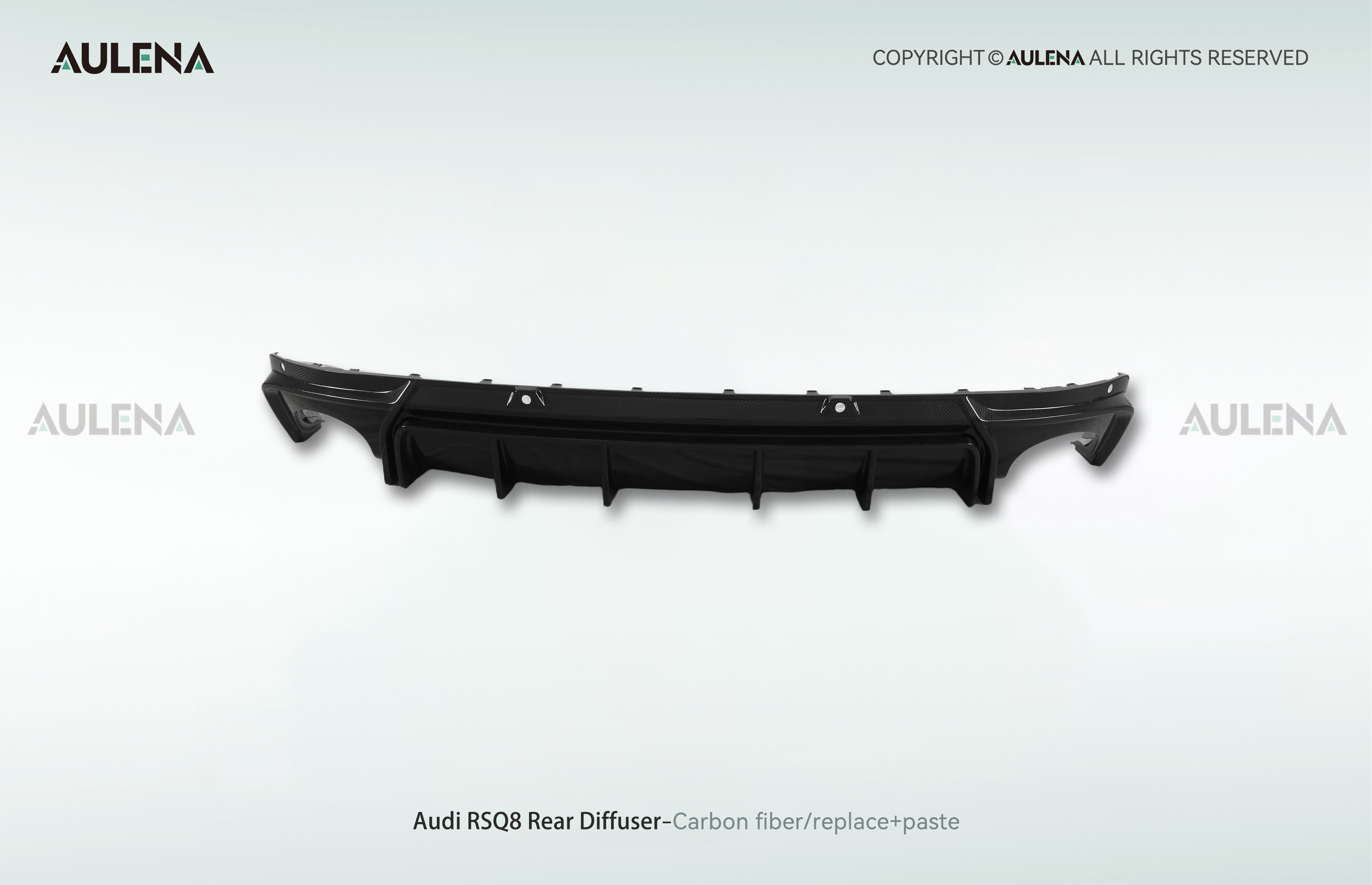 Audi RSQ8 Aulena Design dry carbon performance Rear Diffuser