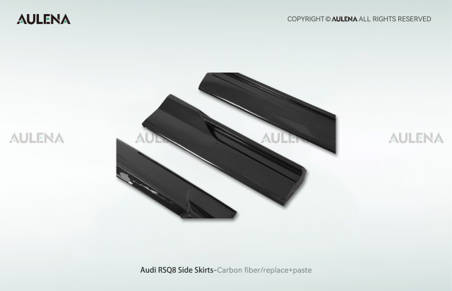 Audi RSQ8 Aulena Design dry carbon performance Side Skirts