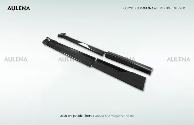 Audi RSQ8 Aulena Design dry carbon performance Side Skirts
