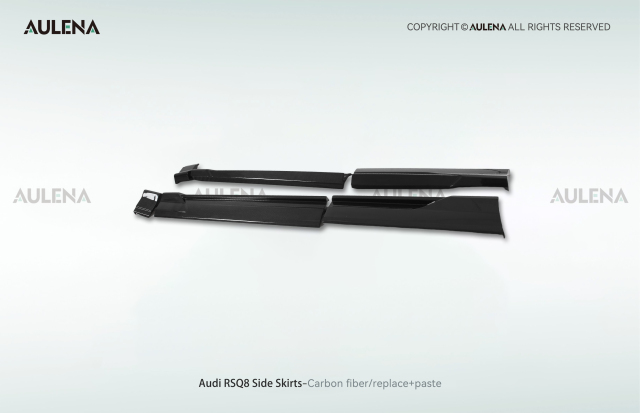 Audi RSQ8 Aulena Design dry carbon performance Side Skirts
