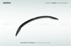 Tesla Model Y Aulena Design dry carbon performance Rear Spoiler
