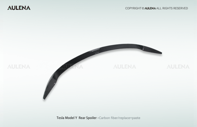 Tesla Model Y Aulena Design dry carbon performance Rear Spoiler