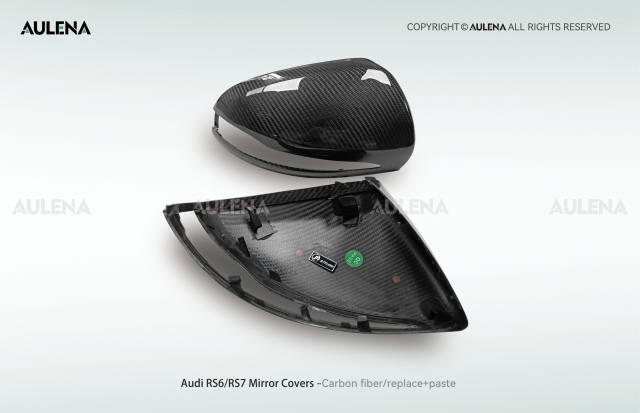 Audi RS6 Aulena Design dry carbon performance Mirror Covers