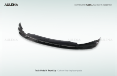 Tesla Model Y Aulena Design dry carbon performance Front Lip