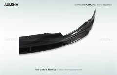 Tesla Model Y Aulena Design dry carbon performance Front Lip