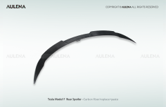Tesla Model Y Aulena Design dry carbon performance Rear Spoiler