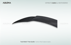 Tesla Model Y Aulena Design dry carbon performance Rear Spoiler