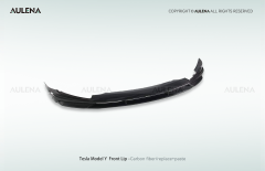 Tesla Model Y Aulena Design dry carbon performance Front Lip