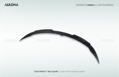 Tesla Model Y Aulena Design dry carbon performance Rear Spoiler