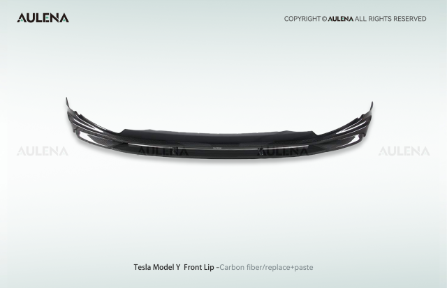 Tesla Model Y Aulena Design dry carbon performance Front Lip