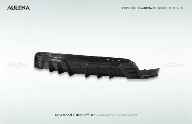 Tesla Model Y Aulena Design dry carbon performance Rear Diffuser