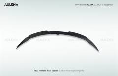 Tesla Model Y Aulena Design dry carbon performance Rear Spoiler