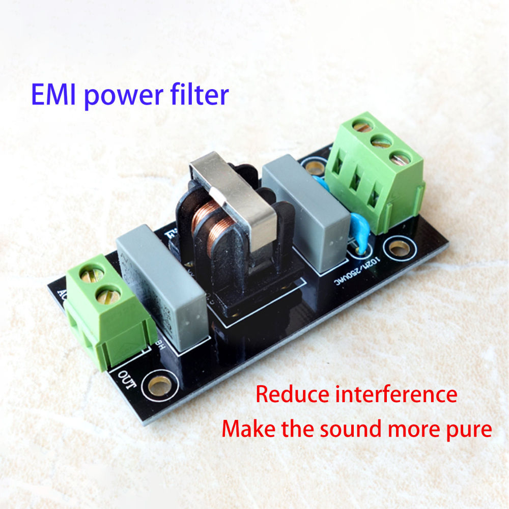 Power Filter Board 18A EMI filter, Upgrade the Sound, Finished Board