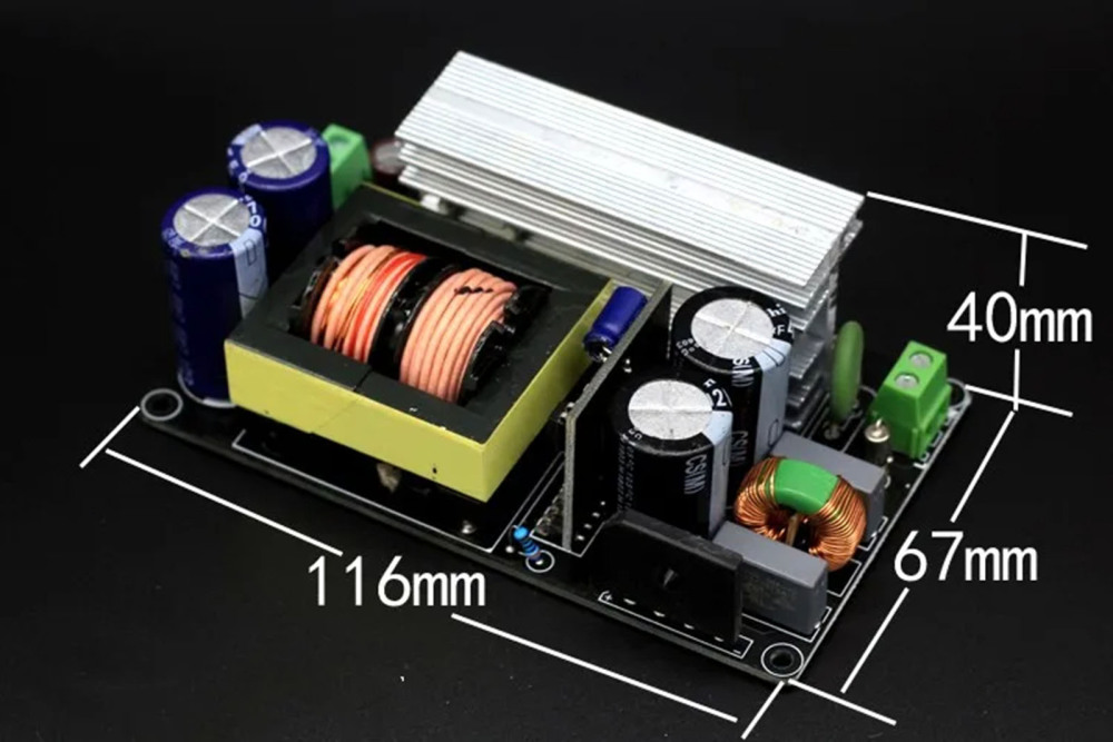 LLC Power Amplifier Switching Power Board 600w Single and Double Output +- Positive and Negative 30V35V40V45V50V55V60V65V70V75V80V Diy audio amplifier
