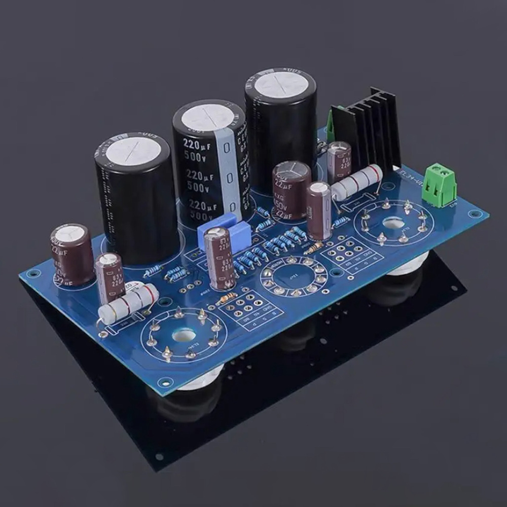 10W+10W EL34 Single-ended Class A Stereo Amplifier Tube Amplifier Board DIY Kits, without Tube