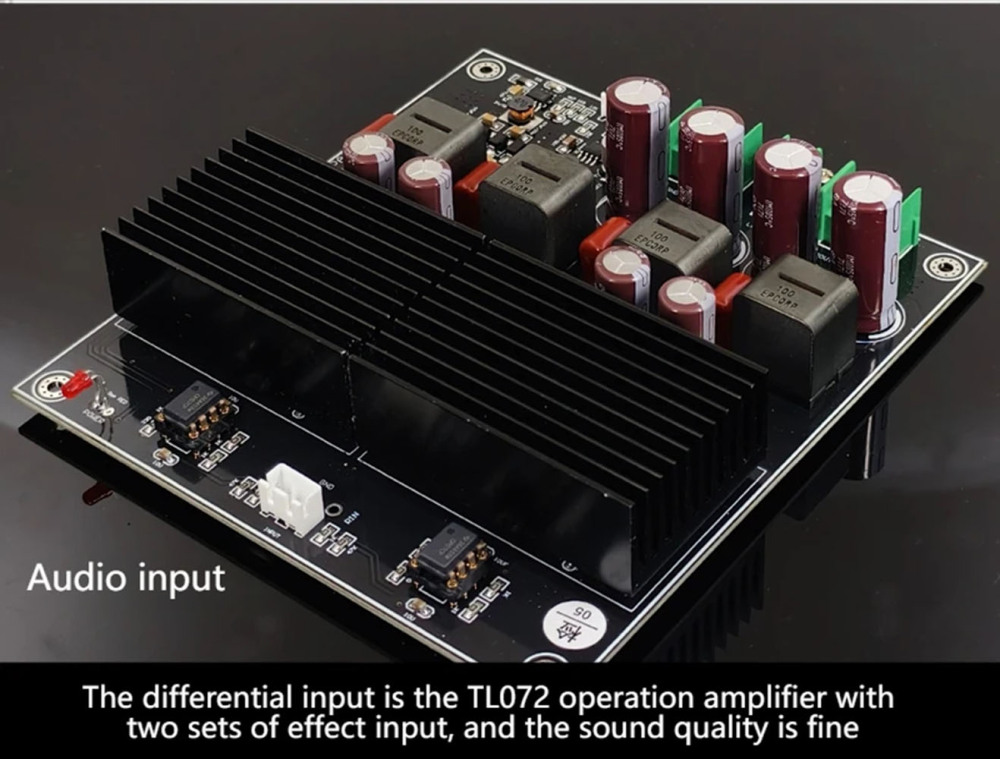 Dual Core TPA3255 High Power 2 Channel Amplifier Board 600W+600W Amp Module
