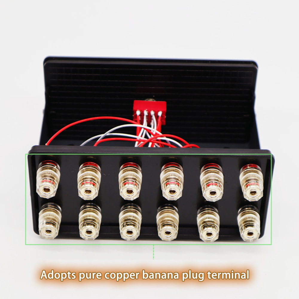 Power Amplifier Speaker Switching Switch Output Selector 2 Input 1 Output / 1 Input 2 Output Audio Switcher