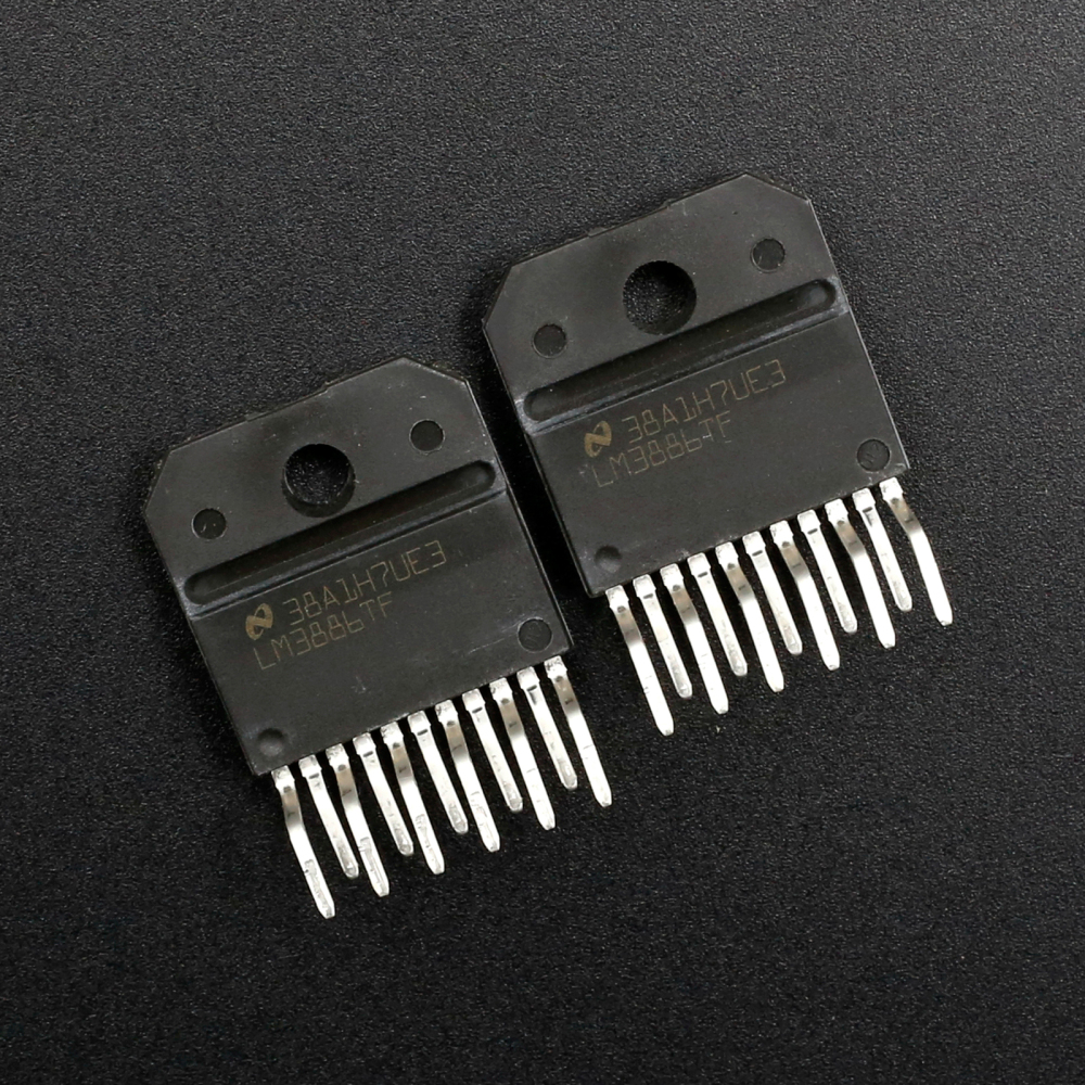 HiFi Audiophile LM3886 Dual Channel Power Amplifier Board LM3886TF Module 50W/8 Ω 68W/4 Ω