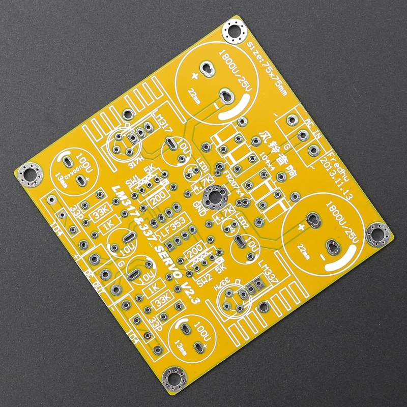 Active Servo Voltage Regulator Power Supply For Preamplify