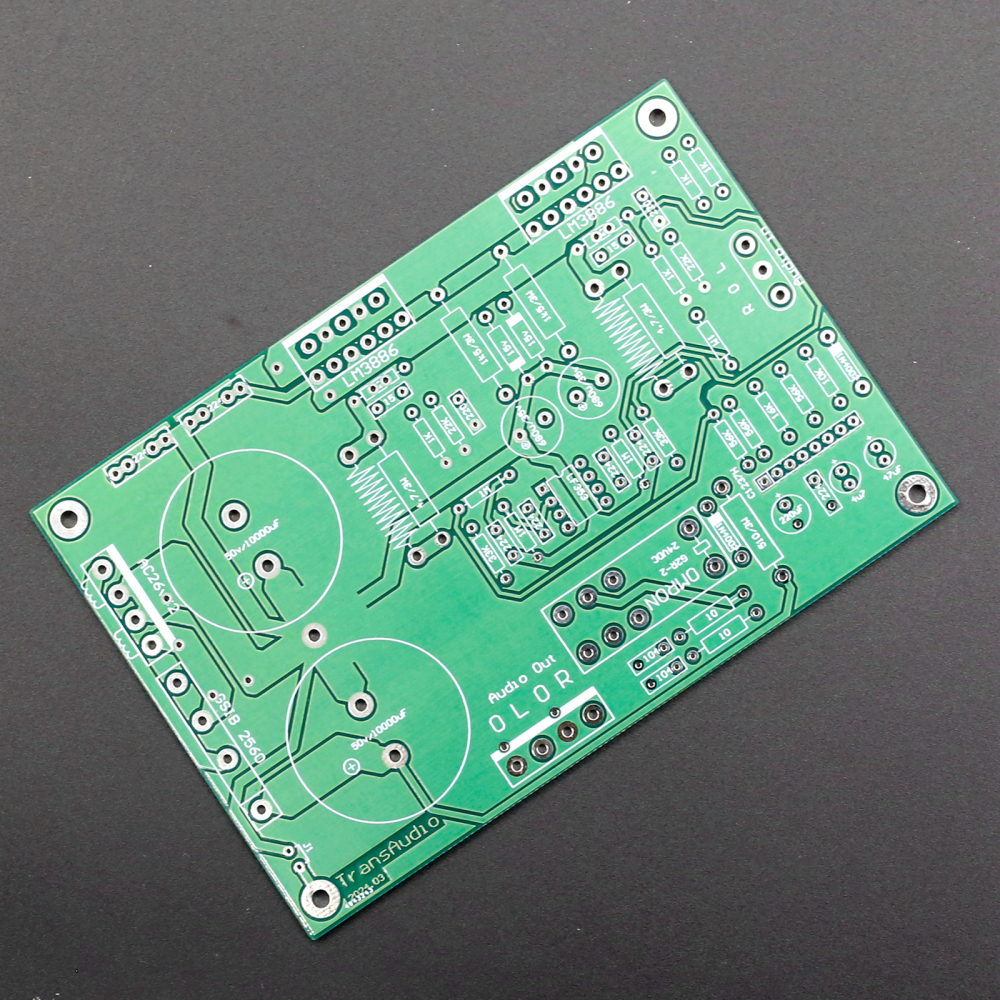 HiFi Audiophile LM3886 Dual Channel Power Amplifier Board LM3886TF Module 50W/8 Ω 68W/4 Ω