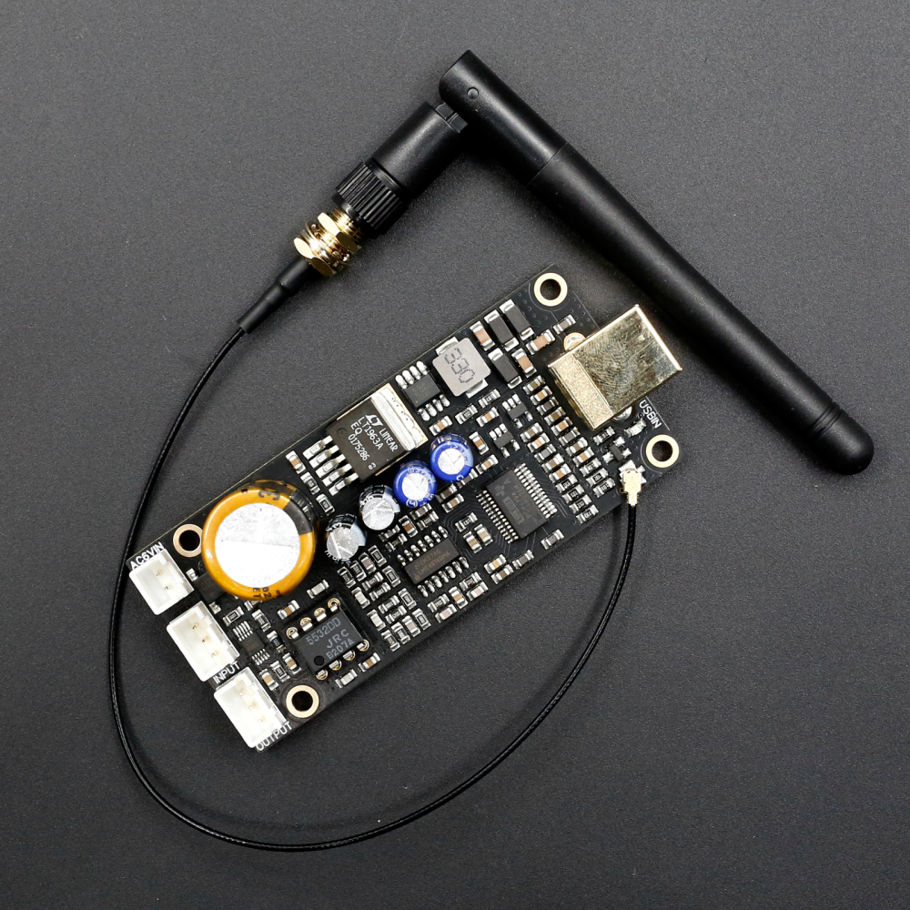 Bluetooth /USB/Audio Lossless QCC5125 PCM1794 Audio Decoding Board DAC Digital-to-Analog Converter Module, Support APTX-HD, LDAC