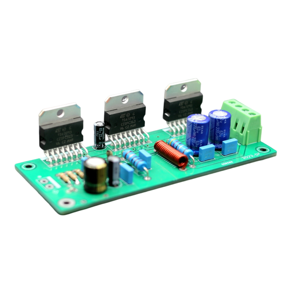 80W/8Ω 160W/4Ω TDA7293*3 Parallel Circuits Mono Power Amplifier Board