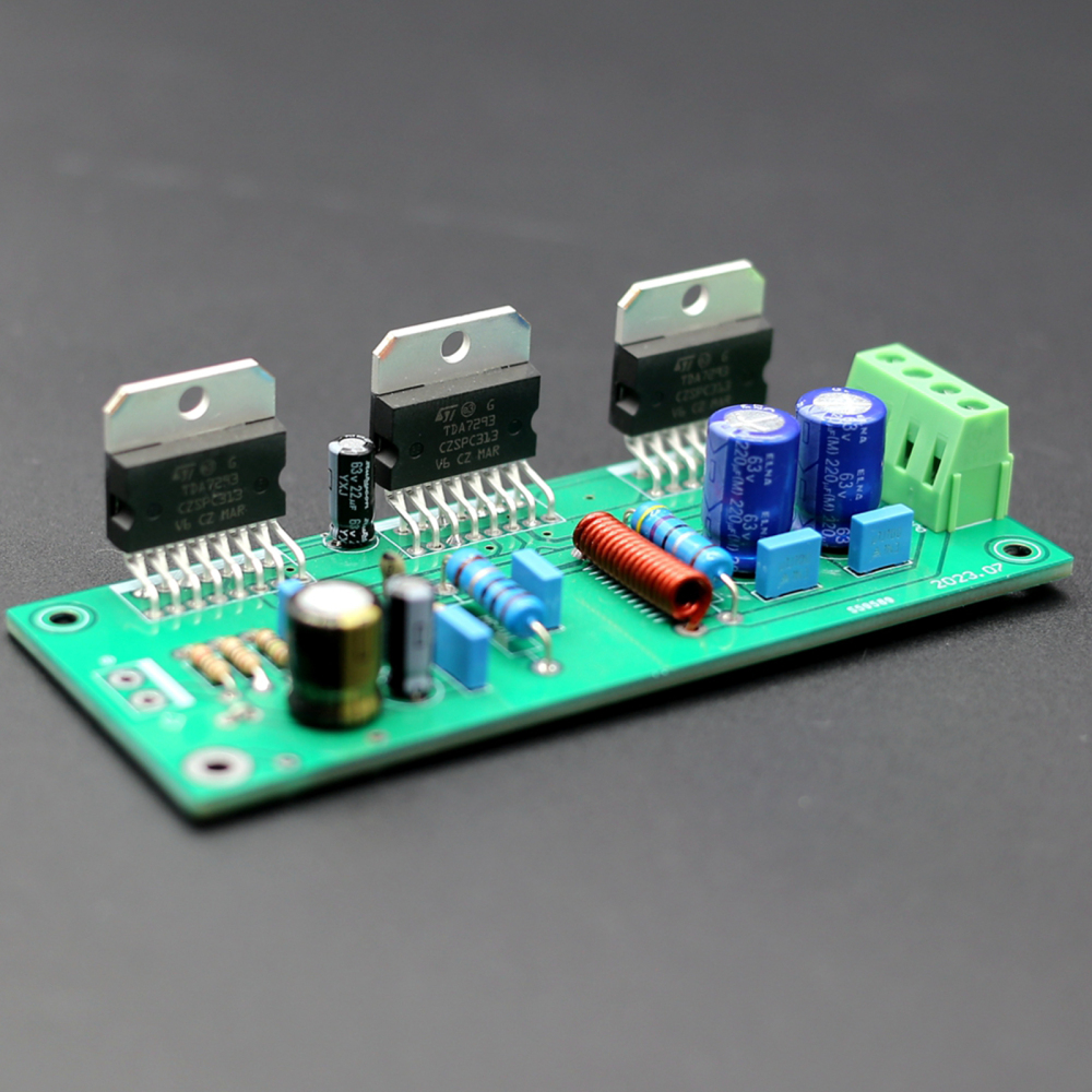80W/8Ω 160W/4Ω TDA7293*3 Parallel Circuits Mono Power Amplifier Board