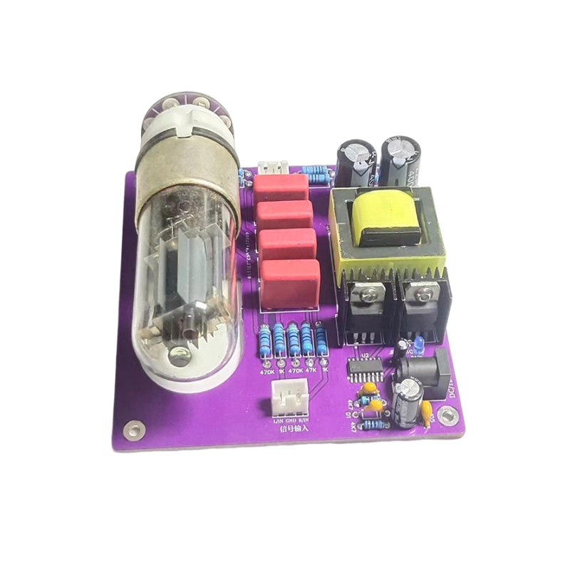 HiFi Tube Preamp DC power tube buffer pre amplifier 6N7P stereo HIFI amplifier