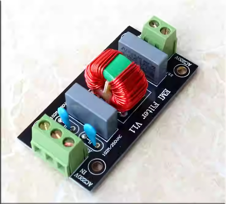 Power Filter Board 18A EMI filter, Upgrade the Sound, Finished Board