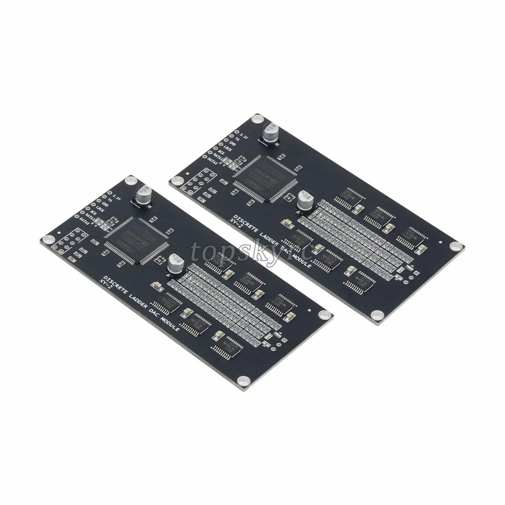 XY-2 Discrete Ladder DAC Module R2R DAC 24Bit PCM 384KHz tps Audio Decoder Board