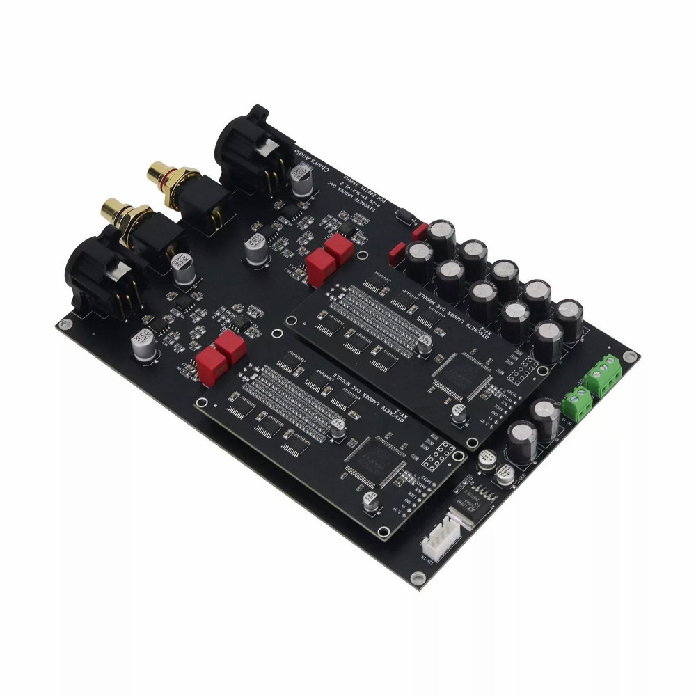 R-2R XY-SLR DAC Board - Discrete Ladder DAC Module | PCM 24Bit 384Khz Decoder Board | 0.1% Accuracy