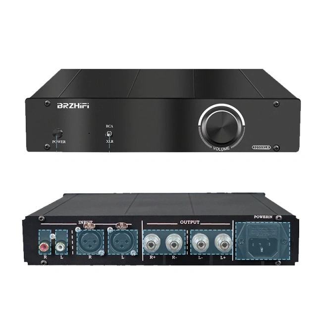 TPA3255 XLR Digital Amplifier Fully Balanced Input Output 300W*2 Audiophile HiFi Stereo Amp