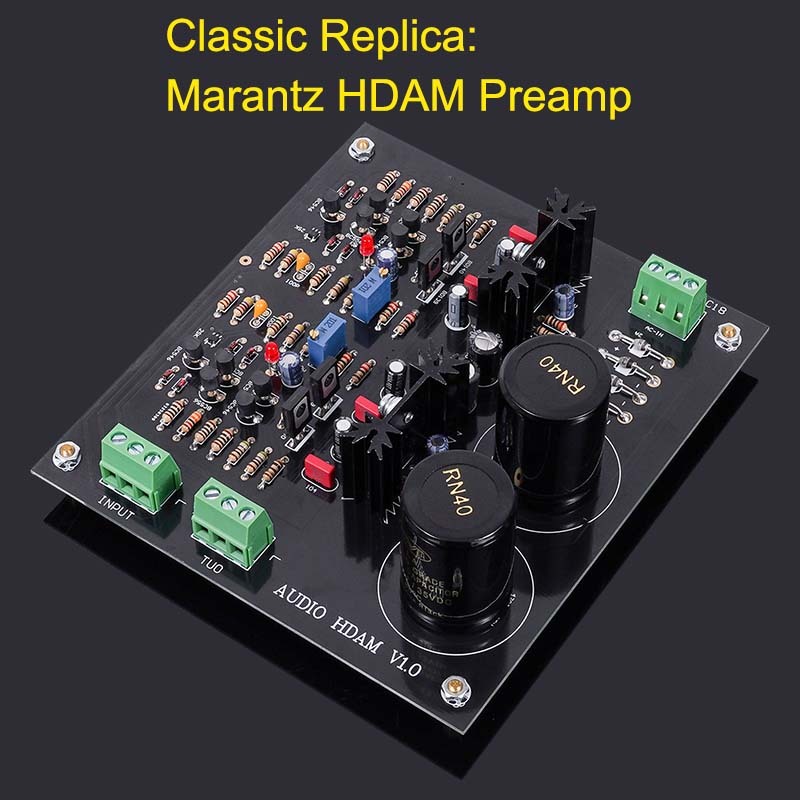 Classic Replica Marantz HDAM Sweet Vocal Preamp with Original Toshiba FET Input Tubes