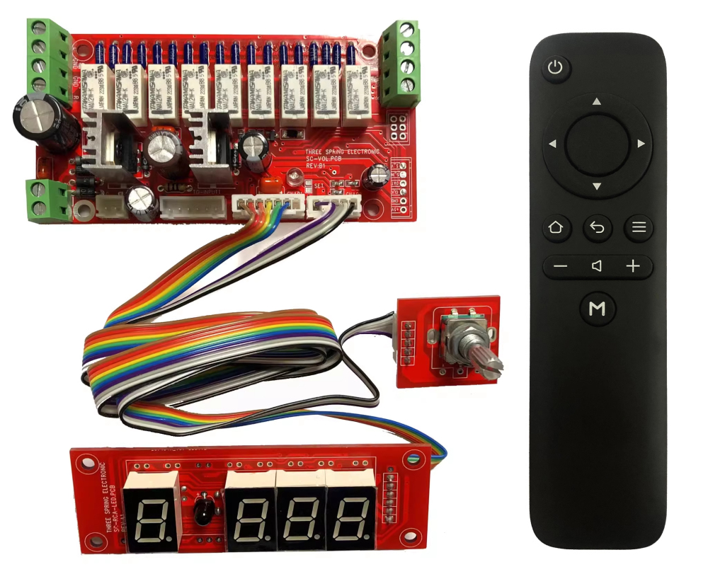 Relay Volume Control Board – Remote Volume Controller with Balanced Volume Control